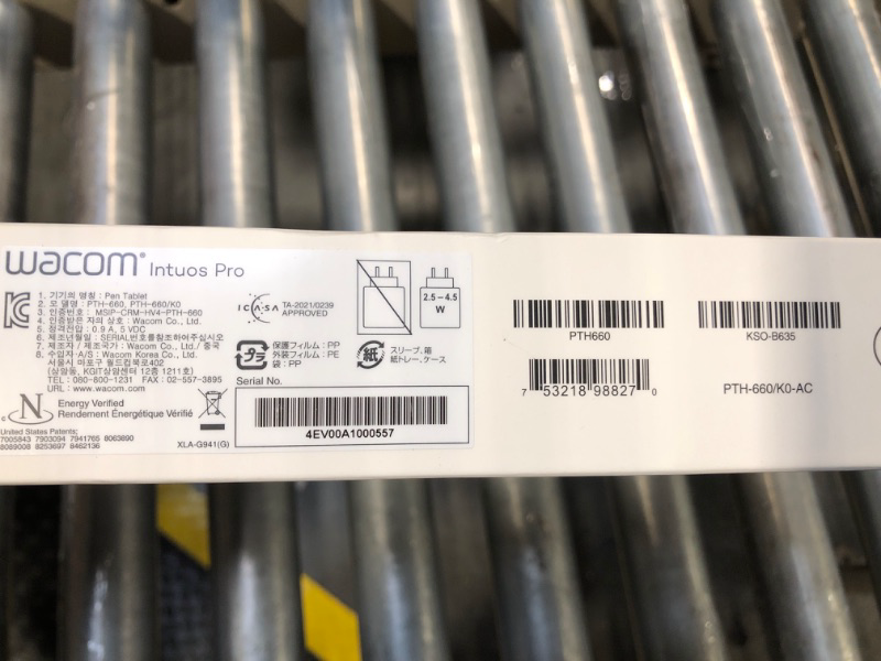 Photo 1 of Wacom Intuos Pro Medium Bluetooth Graphics Drawing Tablet, 8 Customizable ExpressKeys, 8192 Pressure Sensitive Pro Pen 2 Included, Compatible with Mac OS and Windows,Black