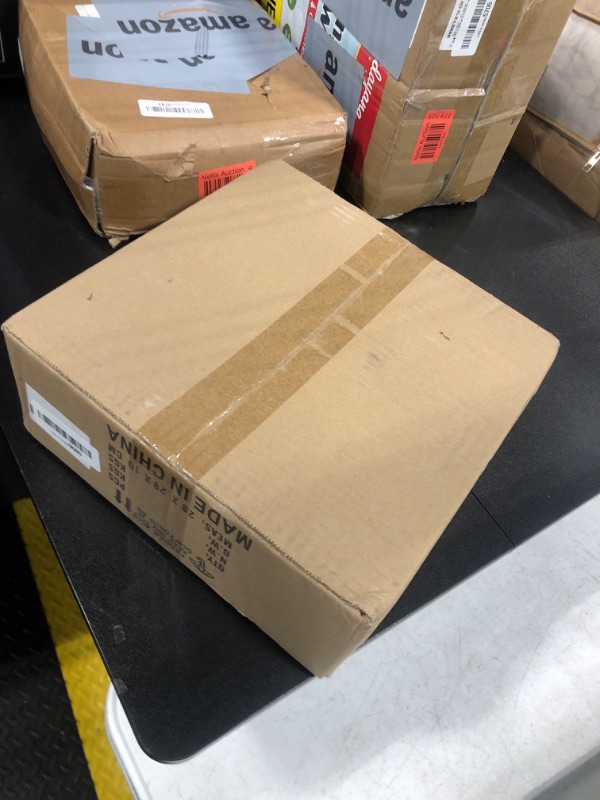 Photo 1 of Dimmable Modern Led Ceiling Light, 4 Rings Square Ceiling Lamp with Remote Control, 48W Chrome Acrylic Ceiling Lighting Fixture for Living Room Dining Room Kitchen Office Lamps