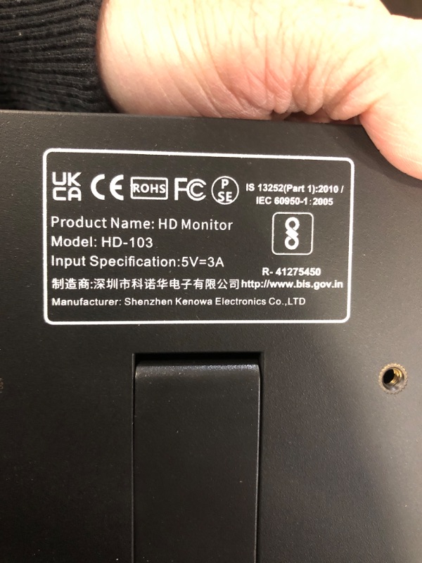 Photo 1 of 10.3'' Small Touchscreen Monitor, 400cd/m², VESA, IPS Stretched Bar LCD Mini Travel Touch Display 1920 * 720 HDMI USBC, Portable Touch Screen for Laptop Computer Windows Aida64 GPU CPU RAM Monitoring