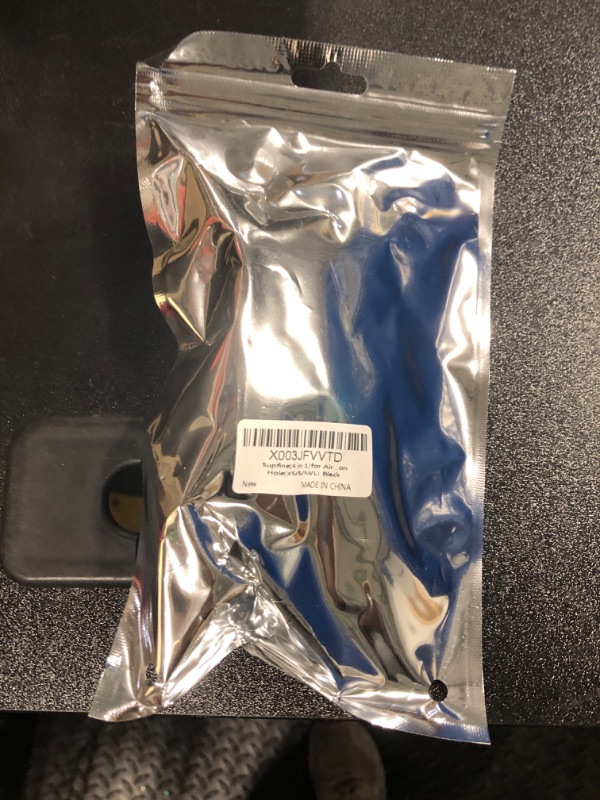 Photo 1 of SUPFINE Compatible with AirPods Pro 2nd Generation Case(2023/2022/2019), Soft Silicone Protection AirPod Pro Case Cover(USB-C/Lightning Cable) with Cleaner kit&EarTips, Front LED Visible-Light,Black