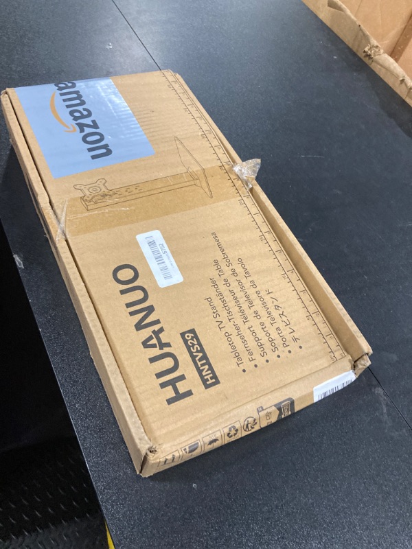 Photo 1 of HUANUO Monitor Stand, Freestanding VESA Monitor Mount for 13?–34? Screens, Holds up to 44lbs, 5 Height Options, Swivel Desk Monitor Stand Riser with 360° Rotation, VESA 75x75mm/100x100mm