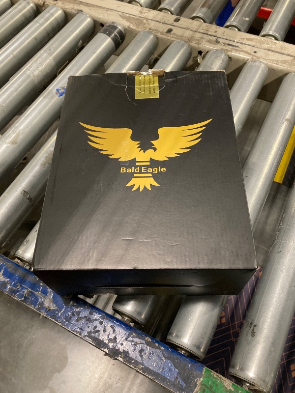 Photo 1 of Bald Eagle Cigar Humidor, Handmade Cigar Box with Humidifier Hygrometer, Cedar Wood Glass Top Case, Hold 15-20 Cigars