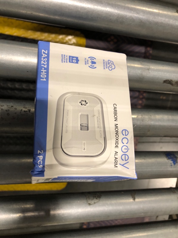 Photo 1 of Ecoey Carbon Monoxide Detectors 10 Year Battery, Carbon Monoxide Alarm Mounted in Wall or Placed on Desktop, CO Detector with Digital Display, Carbon Monoxide Detector for Home, Kitchen 2 Packs