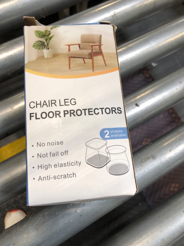 Photo 1 of 32 Pcs Chair Leg Protectors for Hardwood Floors