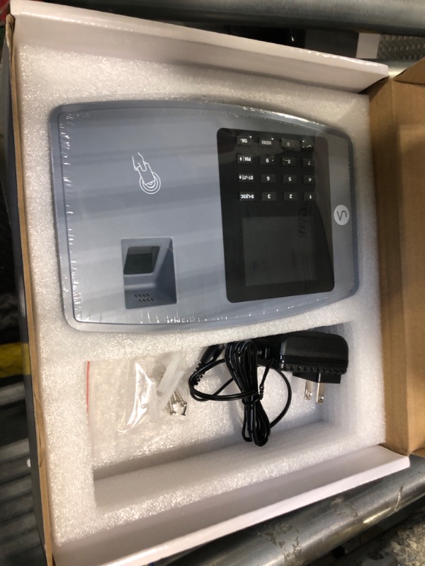 Photo 3 of ***USED***uAttend BN6500 Biometric Fingerprint Time Clock System for Small Business with WiFi and Cloud-Based Employee Timecards