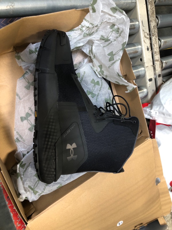 Photo 1 of ***USED***Under Armour Men's Charged Valsetz, (001) Black/Black/Jet Gray, 10, US