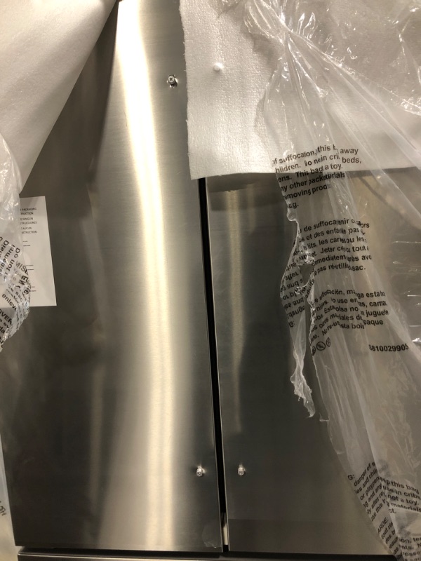 Photo 1 of Kenmore 46-75515 Counter-Depth French Door Refrigerator/Freezer with Fingerprint-Resistant Stainless Steel, Ice Maker, Quiet and Energy Efficient Inverter Compressor, 36 Inch