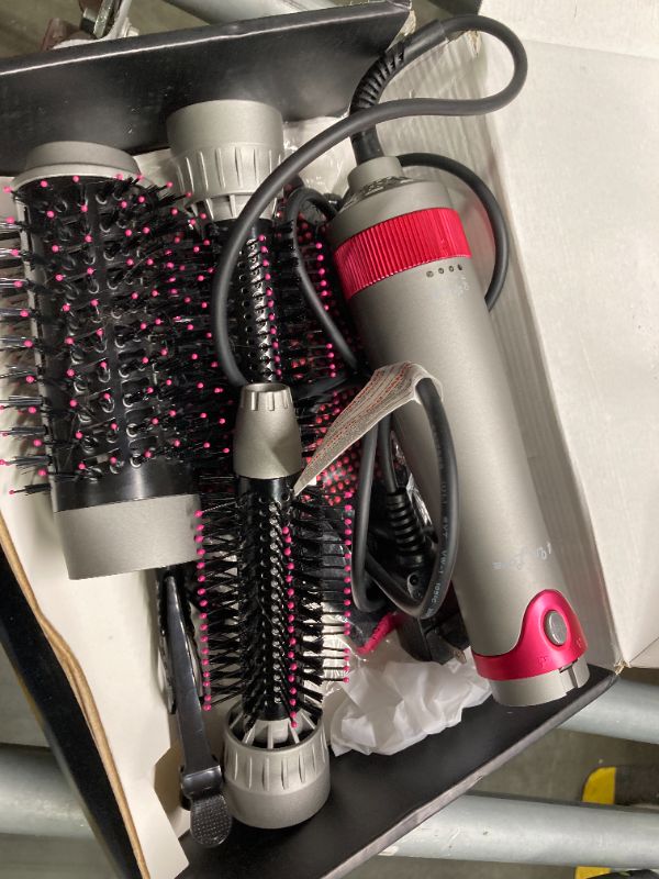 Photo 4 of ***USED*** Hair Blow Dryer Brush, Salon Styler, Hot Air Hair Dryer and Volumizer Kit with Three Interchangeable Barrels | Replacement Parts Orderable