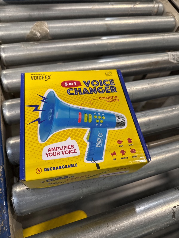Photo 1 of Mini Explorer Voice Changer for Kids - Voice Changing Device for Boys & Girls Ages 3-8+ Olds - Easter, Birthday Gifts for 3, 4, 5, 7, 8 Year Old Boy - Cool Outdoor Toys Gift Ideas for Kid, Toddler