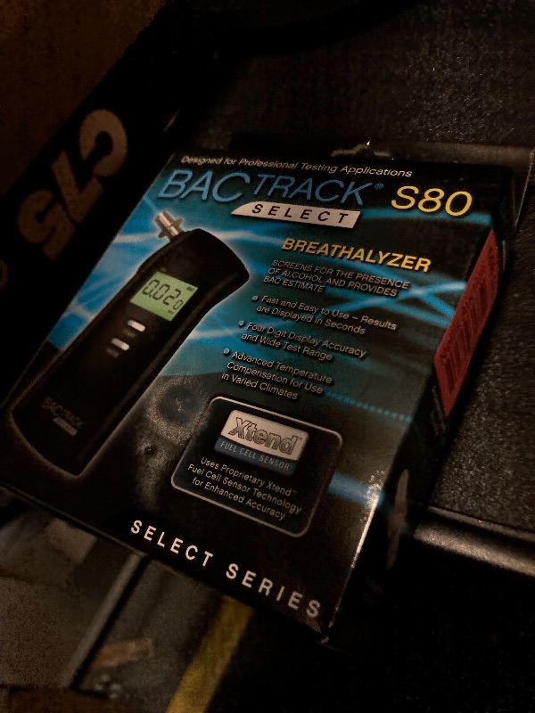 Photo 2 of BACtrack S80 Breathalyzer | Professional-Grade Accuracy | DOT & NHTSA Approved | FDA 510(k) Cleared | Portable Breath Alcohol Tester for Personal & Professional Use