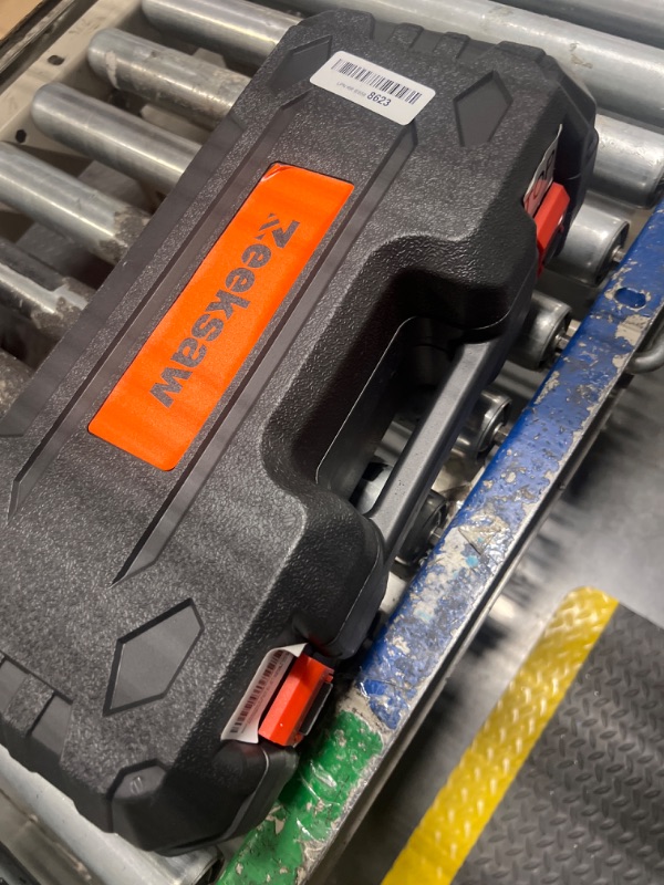 Photo 1 of ZEEKSAW Mini Chainsaw 6 Inch Cordless, Super Handheld Chainsaw with 2x Big Batteries, Electric Mini Chain saw Battery Powered, Small Hand saws for Tree Wood - Garden Yard Time Saving Tool