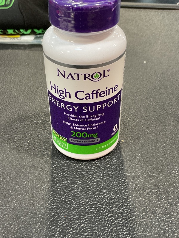 Photo 2 of Natrol Sleep High Caffeine Energy Support 200mg Fast Dissolve Tablets, Energy Aid for Adults, 100 Tablets ea 12 containers