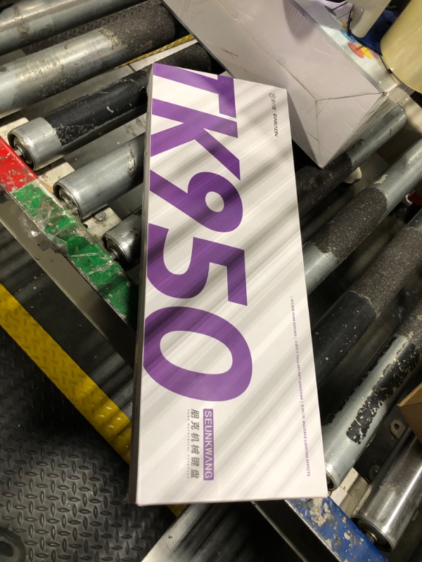 Photo 1 of EWEADN TK950 Typewriter Keyboard Wireless Mechanical Keyboard, 104 Keys Aesthetic Typewriter Keyboard with White Backlit, Anti-Ghosting, Blue Switch Bluetooth/2.4GHz/USB-C Wired Cute keyboard-Pink