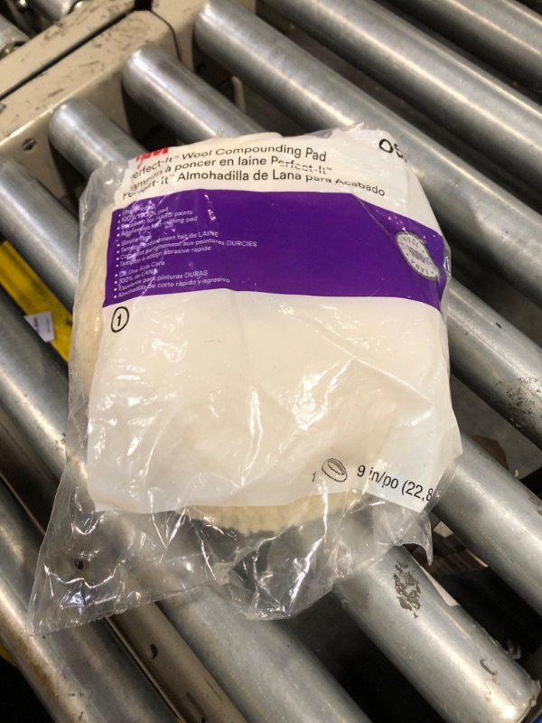 Photo 1 of 3M Perfect It  Wool Compound Pad, 9 inch