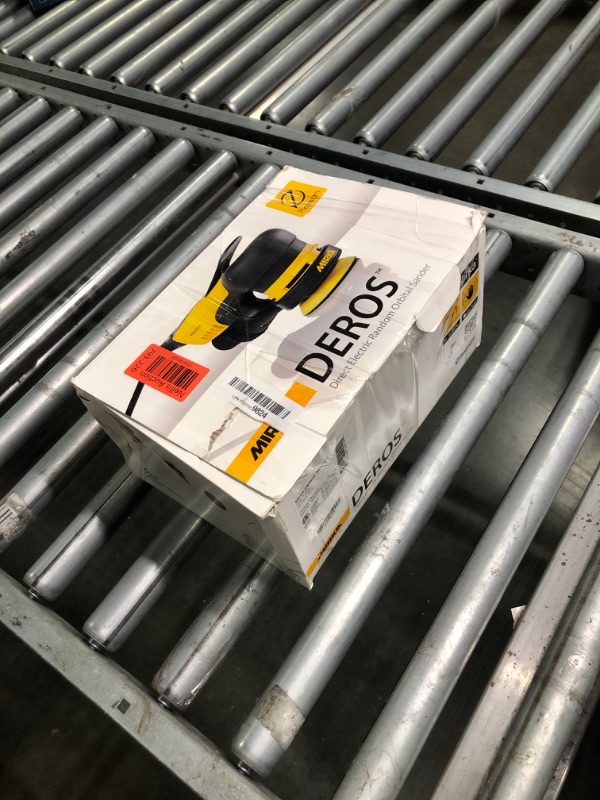 Photo 1 of Mirka DEROS 350X CV Direct Electric Random Orbital Sander / 3 inch / 5mm orbit/Dust-free sanding / MID3502011US