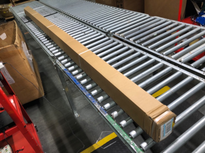 Photo 1 of MIGO 120inch Projector Screen with ambieht Light Electric Tab-tensioned Drop Down Cinema Screen,White Housing Ceiling and Wall