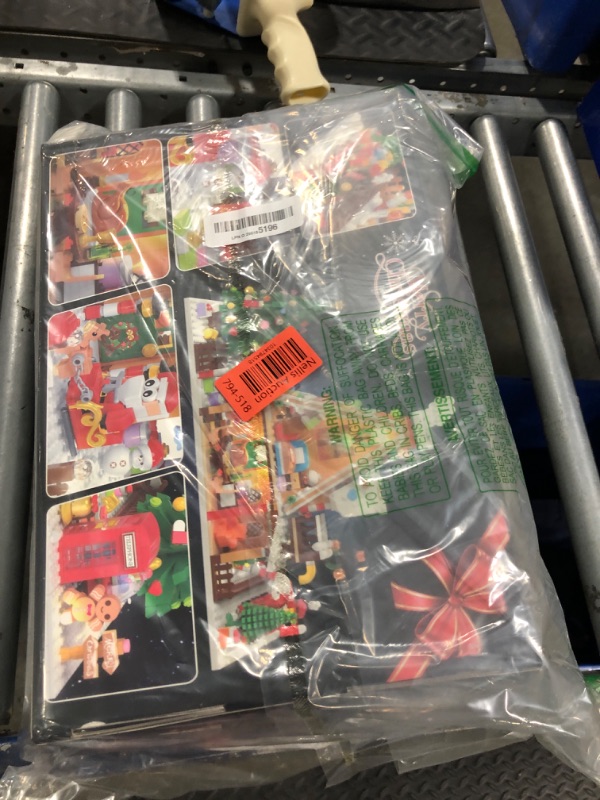 Photo 1 of ***MISSING PARTS AND INSTRUCTIONS**** INSOON Advent Calendar 2024 Gingerbread House 3.6 Mini Building Set with LED Light - 24 Day Christmas Countdown Building Block 1763 PCS, Xmas Gift Brick Toy Playset for Adult Teens Kids Girls Boys Ages 10+