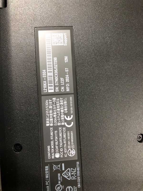 Photo 1 of (***LOCKED***) (***LOCKED***) (***LOCKED***) ASUS 2024 Vivobook Go 11.6” HD Laptop, Intel Dual Core N4500, Intel Graphics, 4GB, 128GB, Windows 11 Home in S Mode, Star Black, L210KA-ES04