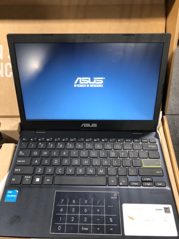 Photo 1 of (***LOCKED***) (***LOCKED***) (***LOCKED***) ASUS 2024 Vivobook Go 11.6” HD Laptop, Intel Dual Core N4500, Intel Graphics, 4GB, 128GB, Windows 11 Home in S Mode, Star Black, L210KA-ES04