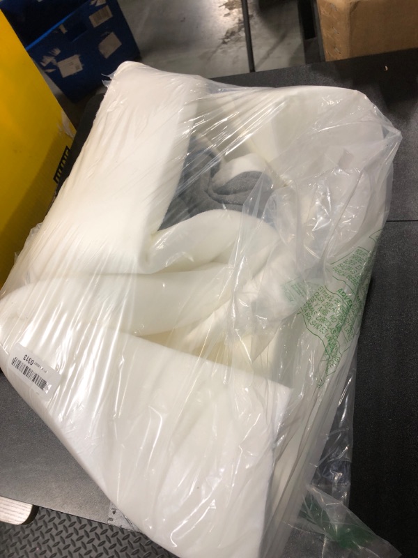 Photo 1 of (*** NEEDS TO BE CLEANED***)Wedge Pillow with Foam Top for Sleeping,Reading and Rest, 8 Inch Elevated Support Triangle Bed Pillow for Legs and Back Support with Washable Cover