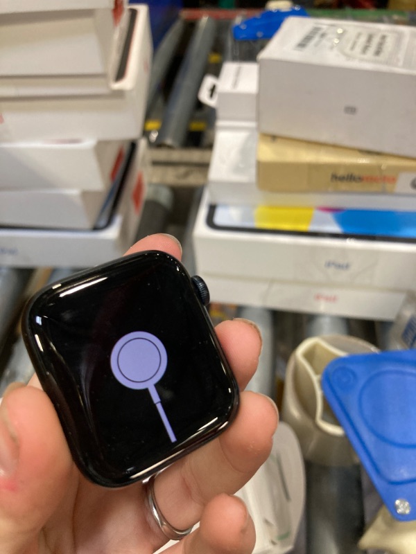 Photo 3 of **locked**Apple Watch SE (2nd Gen) [GPS + Cellular 44mm] Smartwatch with Midnight Aluminium Case with Midnight Sport Band M/L. Fitness and Sleep Trackers, Crash Detection, Heart Rate Monitor, Retina Display