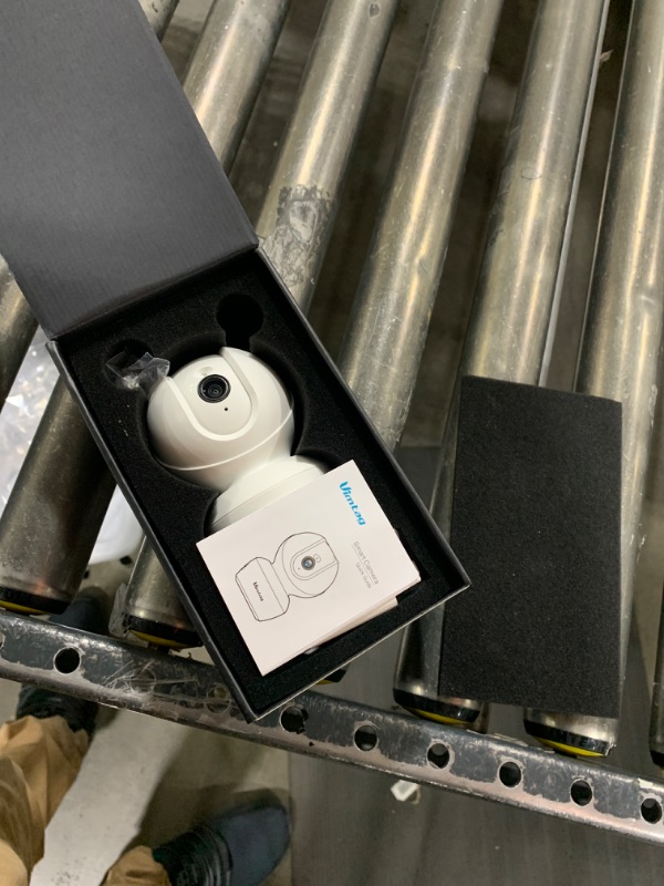 Photo 1 of VIMTAG Indoor Camera, 2.5K/4MP HD 360° Pan/Tilt WiFi Camera for Dog/Pet/Baby/Home Security, AI Human/Sound/Motion Detection, Night Vision, 2-Way Audio, Cloud/Max 512GB TF Card Storage, Support Alexa