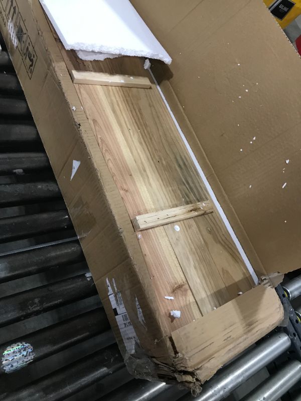 Photo 1 of SMARTSTANDARD 60 Inch Rustic Entry Table, Reclaimed Wood Console Table, Rustic Entry Table Luxe Combo Console,Farmhouse Console Sofa Table Living Room, Brown