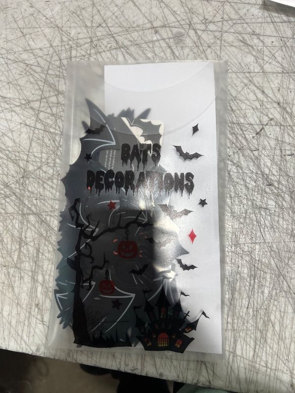 Photo 1 of AKEROCK Bats Halloween Decorations Indoor, 90 Pcs 3D Bats for Halloween Decor, Halloween Bats Wall Decor with Glow in The Dark Eyes & Skeleton, 3 Styles in 3 Sizes Each, 136 Pcs of Tape Included