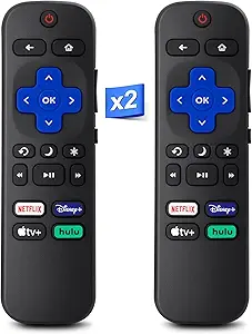 Photo 1 of ?Pack of 4? Replacement for Roku-TV-Remote, Compatible for TCL Roku/Hisense Roku/Onn Roku/Sharp Roku Series Smart TVs (Not for Roku Stick and Box)
