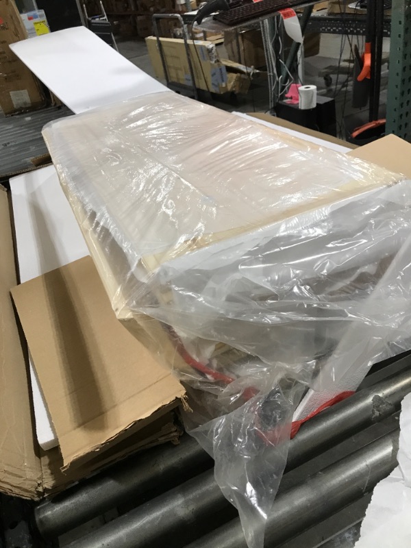 Photo 1 of Linon Unfinished Wood Backless Interior Storage Harris Nook