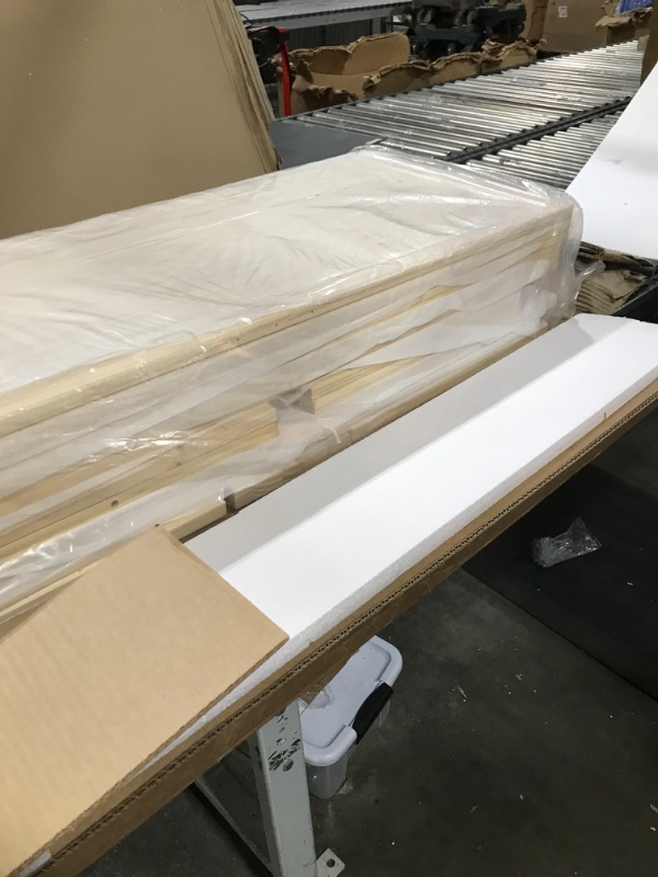 Photo 1 of Linon Unfinished Wood Backless Interior Storage Harris Nook