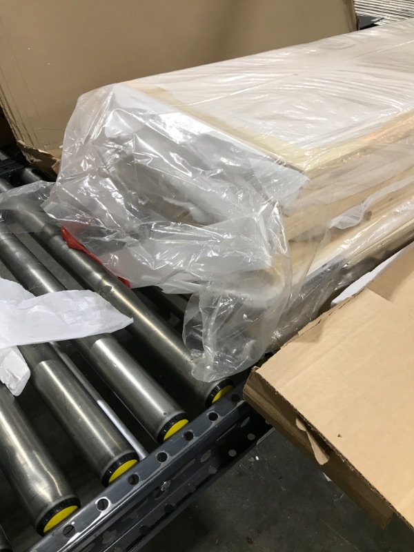 Photo 1 of Linon Unfinished Wood Backless Interior Storage Harris Nook