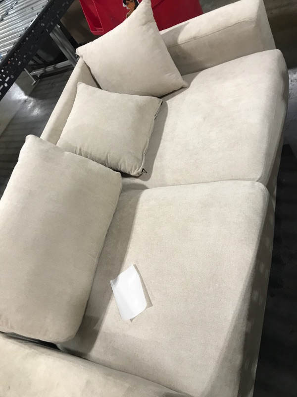 YITAHOME 60" Sofa, Comfy Upholstered Sofa Couch with Extra Deep Seats