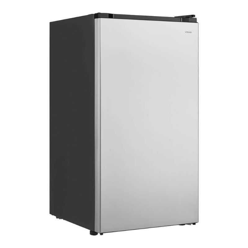 Photo 1 of 3.2 Cu. Ft. Mini Refrigerator in Stainless Steel, ENERGY STAR
