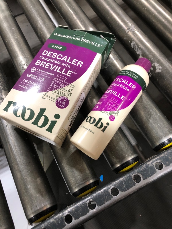 Photo 2 of Breville Compatible Descaling Solution. Specially Formulated to Clean & Descale your Breville Espresso Machine. 2 Uses per Bottle, 1 Pack. Eco-Friendly Carbon Neutral Descaler Kit.