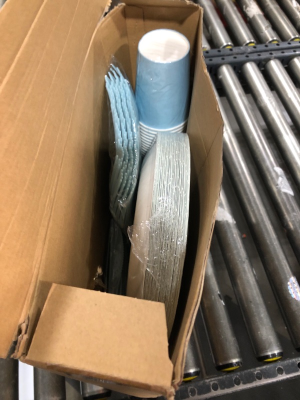 Dandat 350 Pcs Bridal Shower Decorations Baby Shower Party Supplies