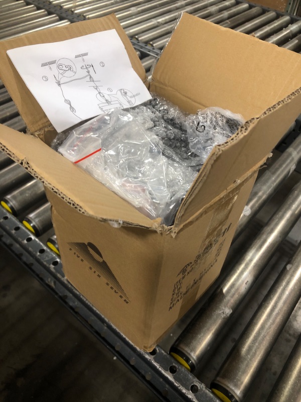 Photo 1 of Fivess Lighting Rustic Farmhouse Plug in Pendant Light with 15ft Cord, On/Off Switch, Wood & Metal Cage Adjustable Chains Industrial Mini Hanging Fixture for Kitchen Island Sink Bar Farmhouse, Black