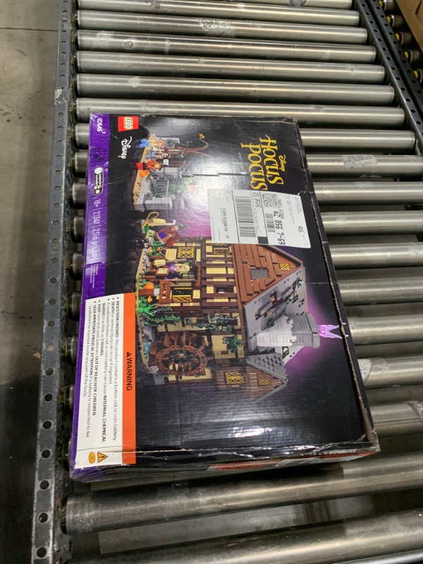 Photo 3 of LEGO Ideas Disney Hocus Pocus: The Sanderson Sisters' Cottage Collectible Building Set