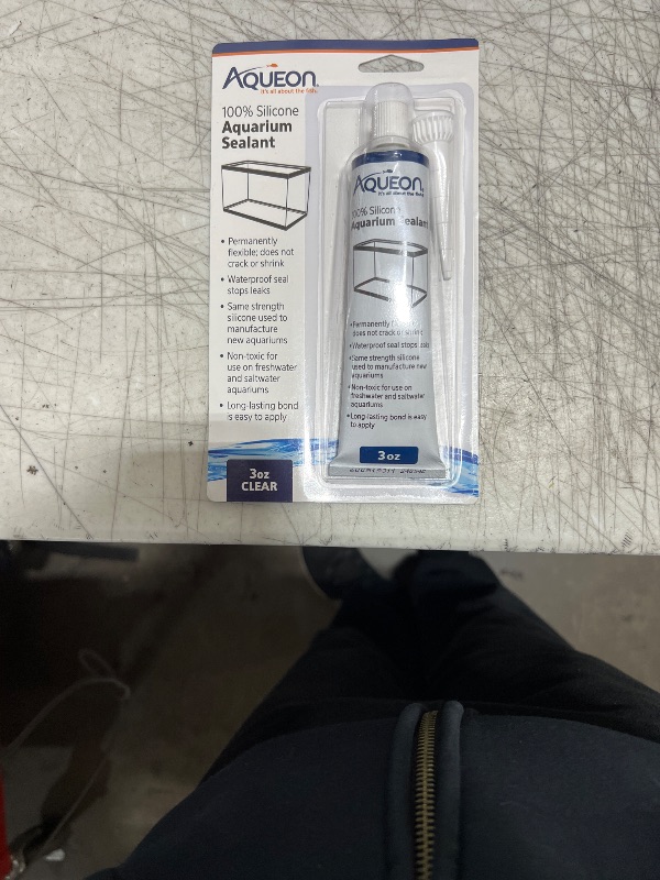 Photo 2 of Aqueon Silicone Sealant Clear 3 Ounces