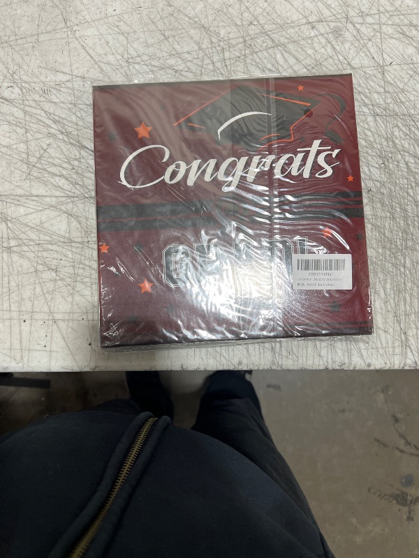 Photo 2 of Graduation Card Box, Graduation Card Box 2024 Graduation Decorations, Card Box for Graduation Party 2024, Maroon Grad Card Box holder Class of 2024 for College High School Gift Card Box Decor Supplies