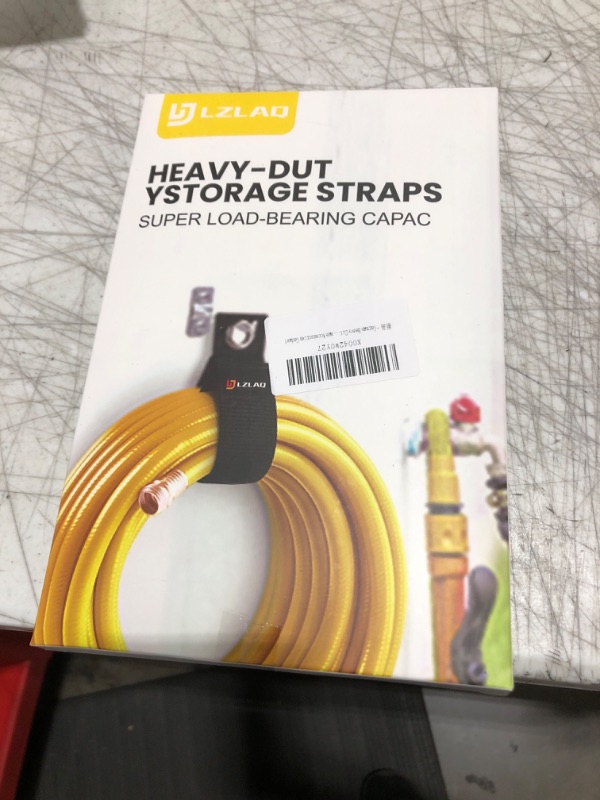 Photo 2 of Heavy Duty Storage Straps,6 Pack of Assorted Lengths,Extension Cord, Organizer Strap,Strap Holder for Cords,Garage Organization Indoors & Outdoors,Cords, Hoses, Rope, Cables, Tools