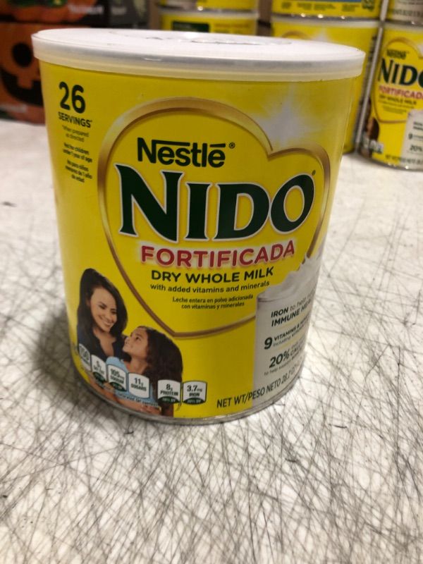 Photo 3 of Nido Fortificada Dry Whole Milk 1.76 Pound 1.76 Pound (Pack of 1)