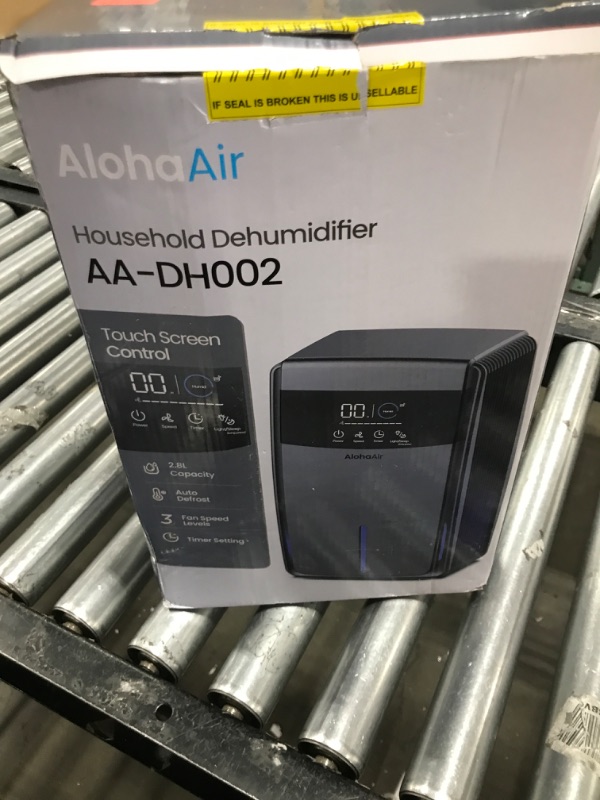 Photo 2 of AlohaAir Dehumidifier for Home with Drain Hose, 95 OZ Dehumidifiers for Room, Quiet, Aromatherapy, Timer, Auto Shut-off, Dehumidifiers for Bedroom, Bathroom, Closet, RV & Basement