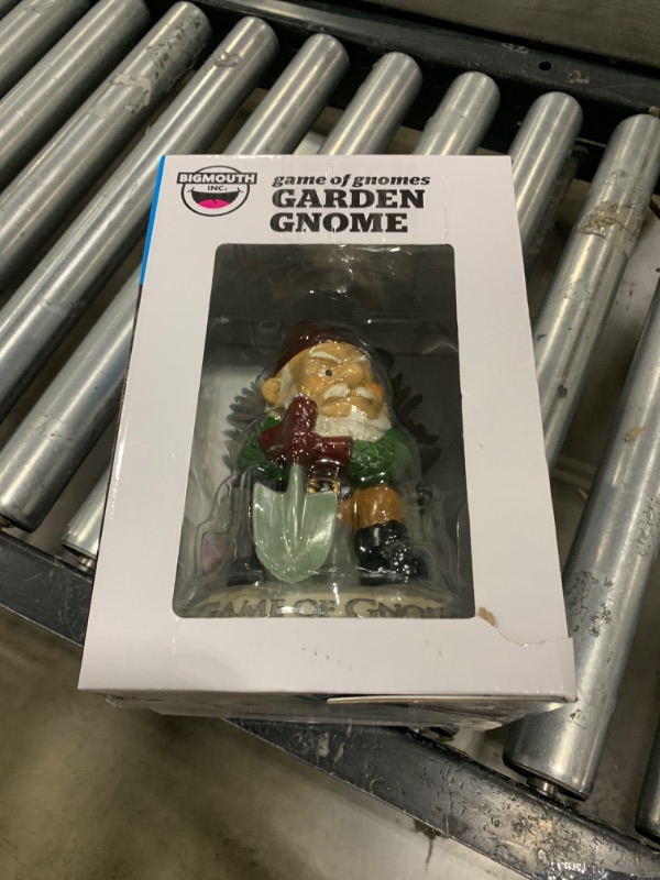 Photo 1 of BigMouth Inc. Game of Gnomes Garden Statue, Funny Outdoor Lawn & Yard Figurine, TV Show Sculpture Decorations and Gift