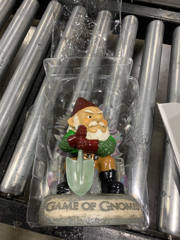 Photo 1 of BigMouth Inc. Game of Gnomes Garden Statue, Funny Outdoor Lawn & Yard Figurine, TV Show Sculpture Decorations and Gift