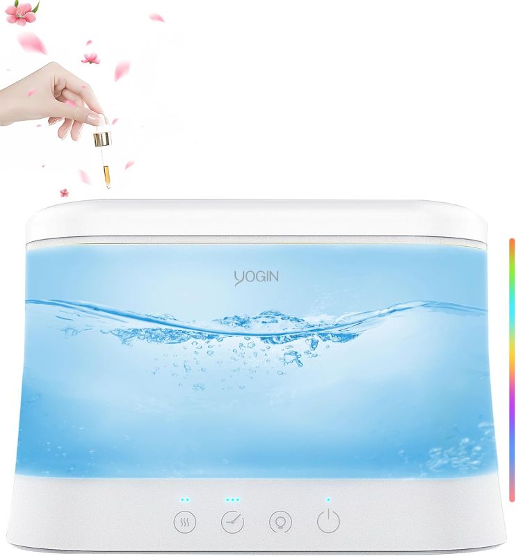 Photo 1 of 
YOGIN humidifiers for Bedroom, 1.8L Ultrasonic Cool Mist Humidifiers for Home Baby Nursery & Plants,Top Fill Smart Air Humidifier Runs for up to 25Hours