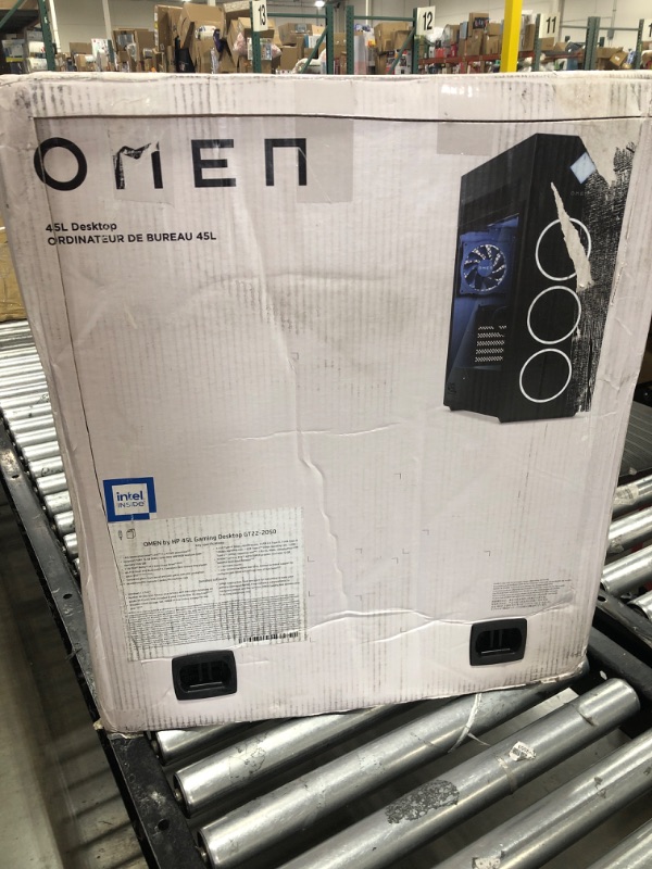 Photo 1 of (UNABLE TO TEST) HP OMEN 45L Gaming Desktop, 14th Generation Intel Core i7-14700K, 16 GB RAM, 1 TB Solid State Drive, NVIDIA GeForce RTX 4070 Super Graphics, Windows 11 Pro, GT22-2050 (2024)
