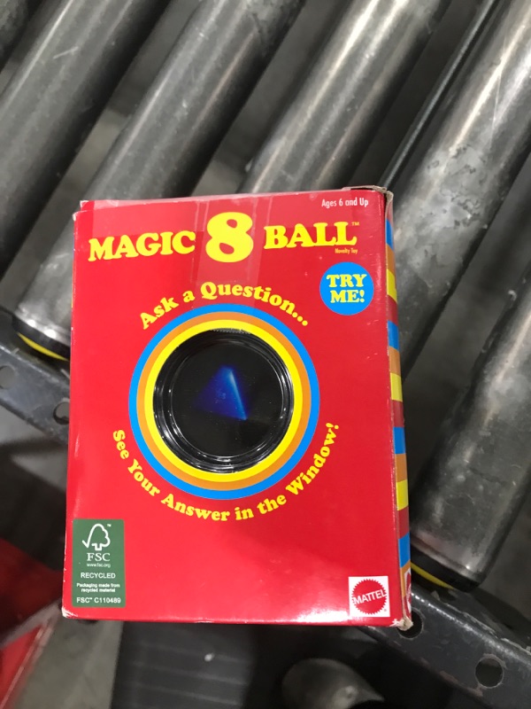 Photo 2 of Magic 8 Ball Kids Toy, Retro Themed Novelty Fortune Teller, Ask a Question and Turn Over for Answer