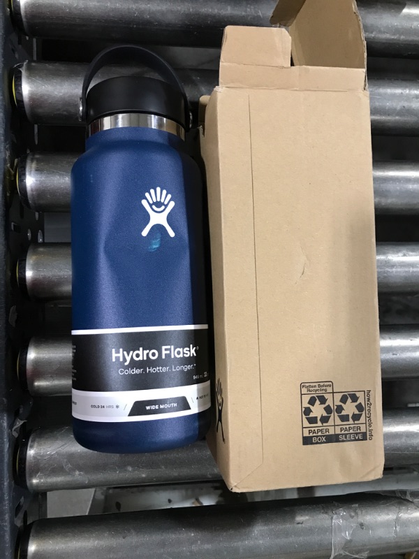 Photo 2 of Hydro Flask Wide Flex Cap Indigo 32 Oz