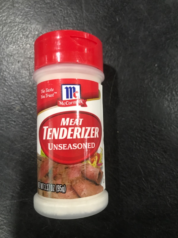 Photo 2 of McCormick Meat Tenderizer Unseasoned 3.37 oz Bottle